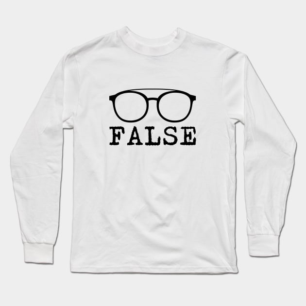 Dwight Schrute False Long Sleeve T-Shirt by redsoldesign